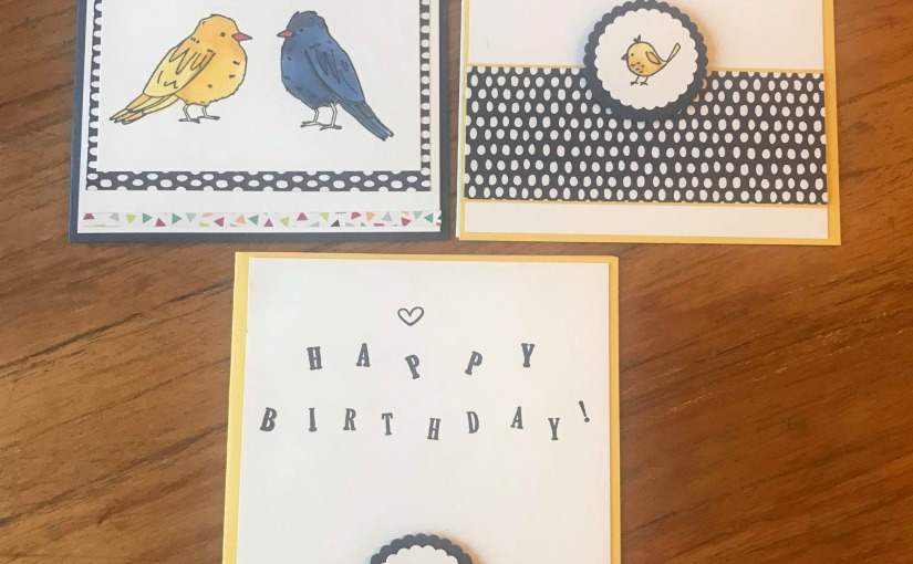 Sweet bird cards!